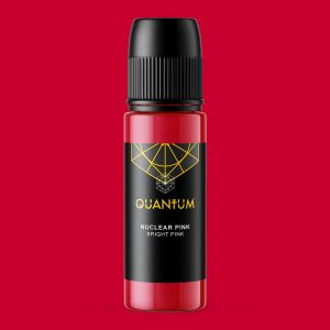 Quantum Premium Tattoo Ink - 1oz Nuclear Pink (30ml)