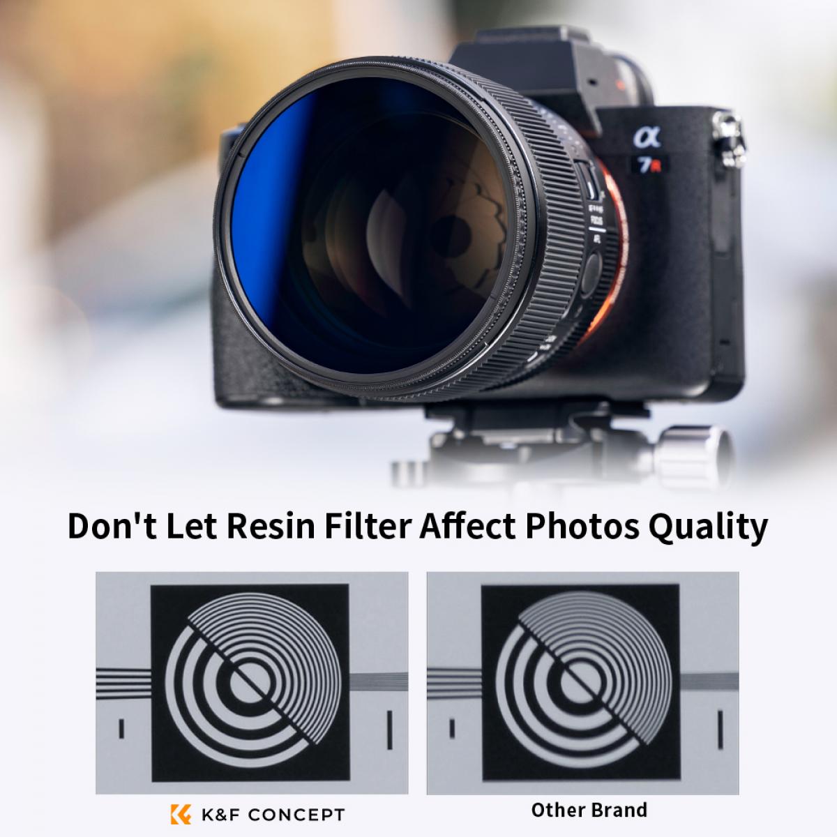K & F Concept K&F Concept 67mm UV+CPL+ND4 Filter Kit incl. Cloth & Bag