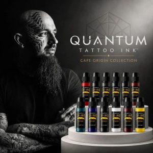 Quantum Tattoo Ink - 1oz Dean Taylor Cape Origin Colour Set (12 x 30ml)