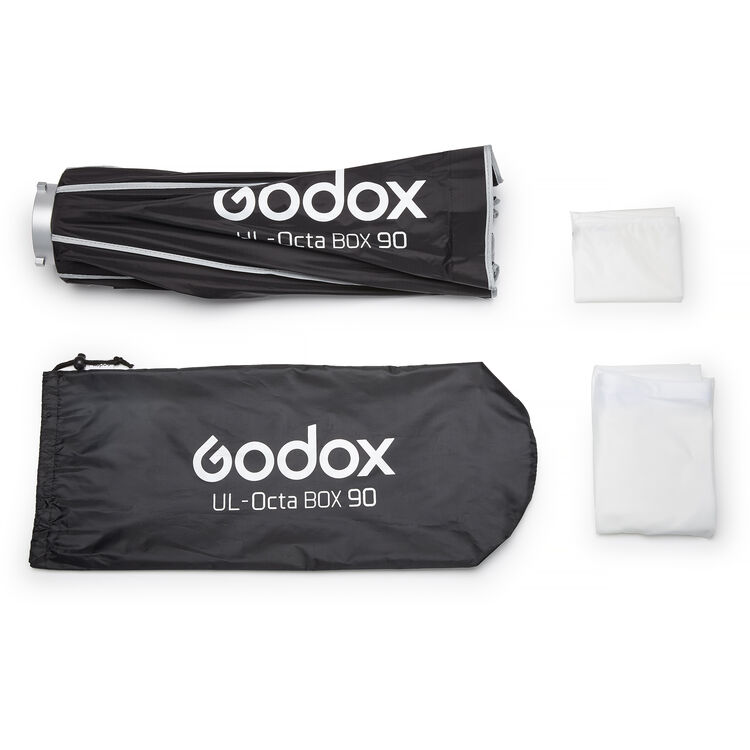 Godox UL-BOX-Octa90 90cm Quick-Release Octabox with Grid, Bowens Mount - Image 2