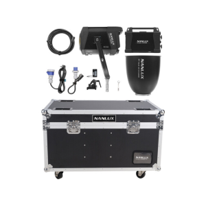 Nanlux Evoke 2400B KIT – Bi-Colour Spot Light with 45° Reflector in Flight Case