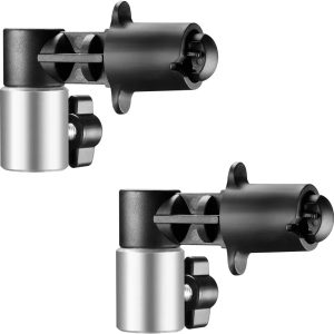 Neewer 2-Pack Aluminium Reflector & Backdrop Clamp Holders