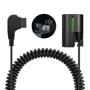 Neewer VP-LPE6NH D-Tap to LP-E6NH Dummy Battery & Cable