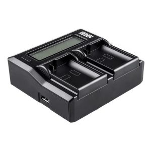 Newell DC-LCD Dual Battery Charger for Canon LP-E6, LP-E6N & LP-E6NH