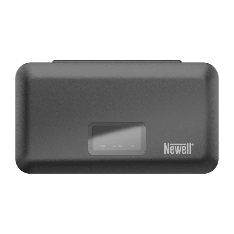 Newell LCD-PB-SD Fujifilm NP-W126 Dual Charger, Power Bank & SD Card Reader - Image 8