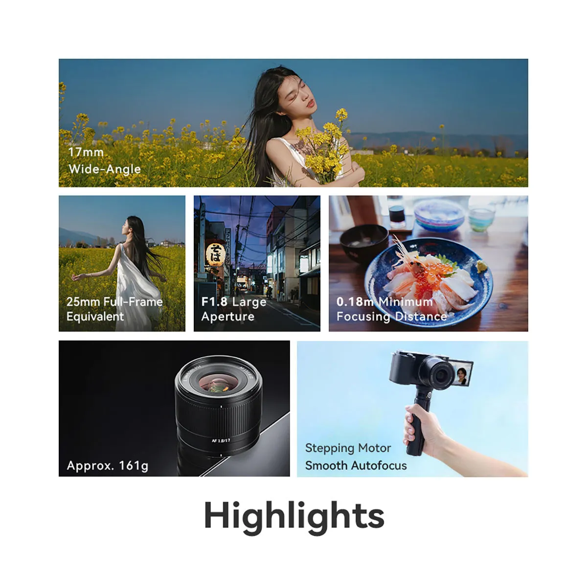 TTArtisan AF 17mm f/1.8 Air Full-Frame Ultra-Wide Autofocus Lens for Fujifilm X-Mount – Black - Image 7