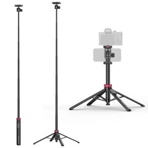 Ulanzi MT-44B 2-in-1 Selfie Stick Tripod Quadpod with Bluetooth Remote