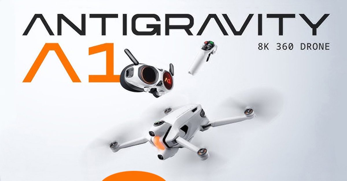 Antigravity A1 drone banner 1200x628